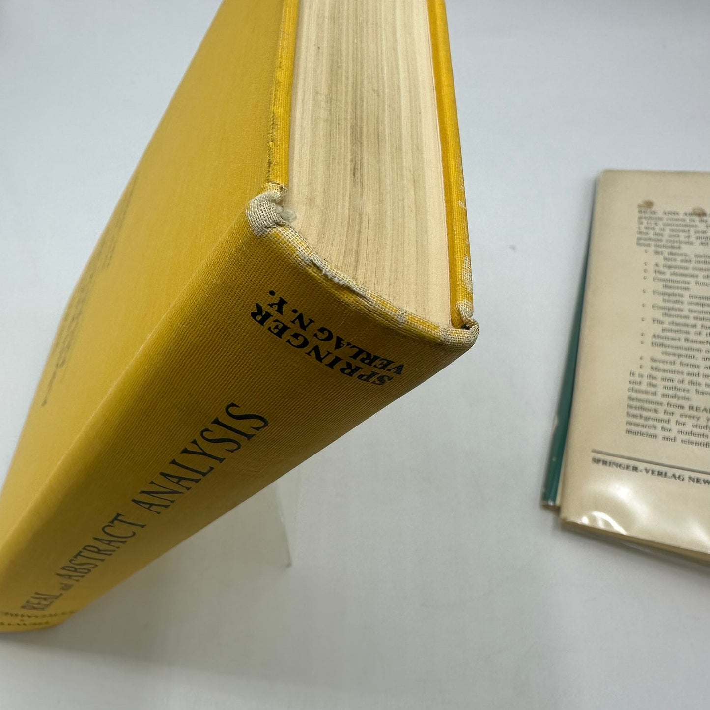 Real and Abstract Analysis Edwin Hewitt Karl Stromberg Science Math Theory