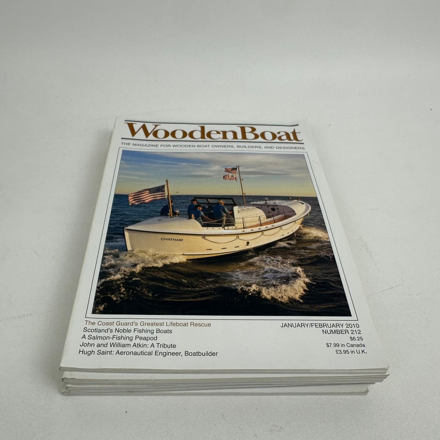 WoodenBoat Magazine 6 Issues 2010 Complete Year Nautical Boating Sailing Hobbies