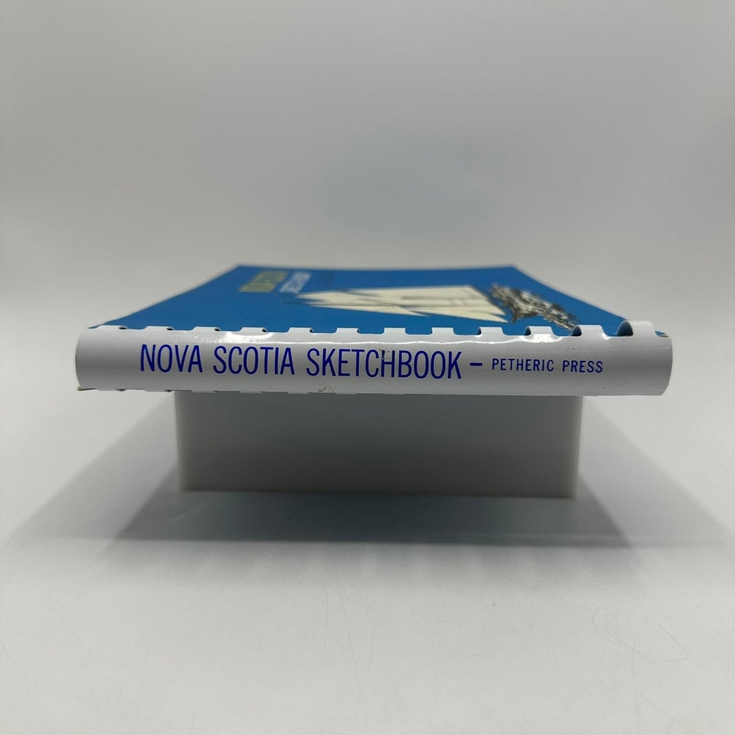 Nova Scotia Sketch Book L.B. Jenson 1974 Illustrated Travel History Petheric