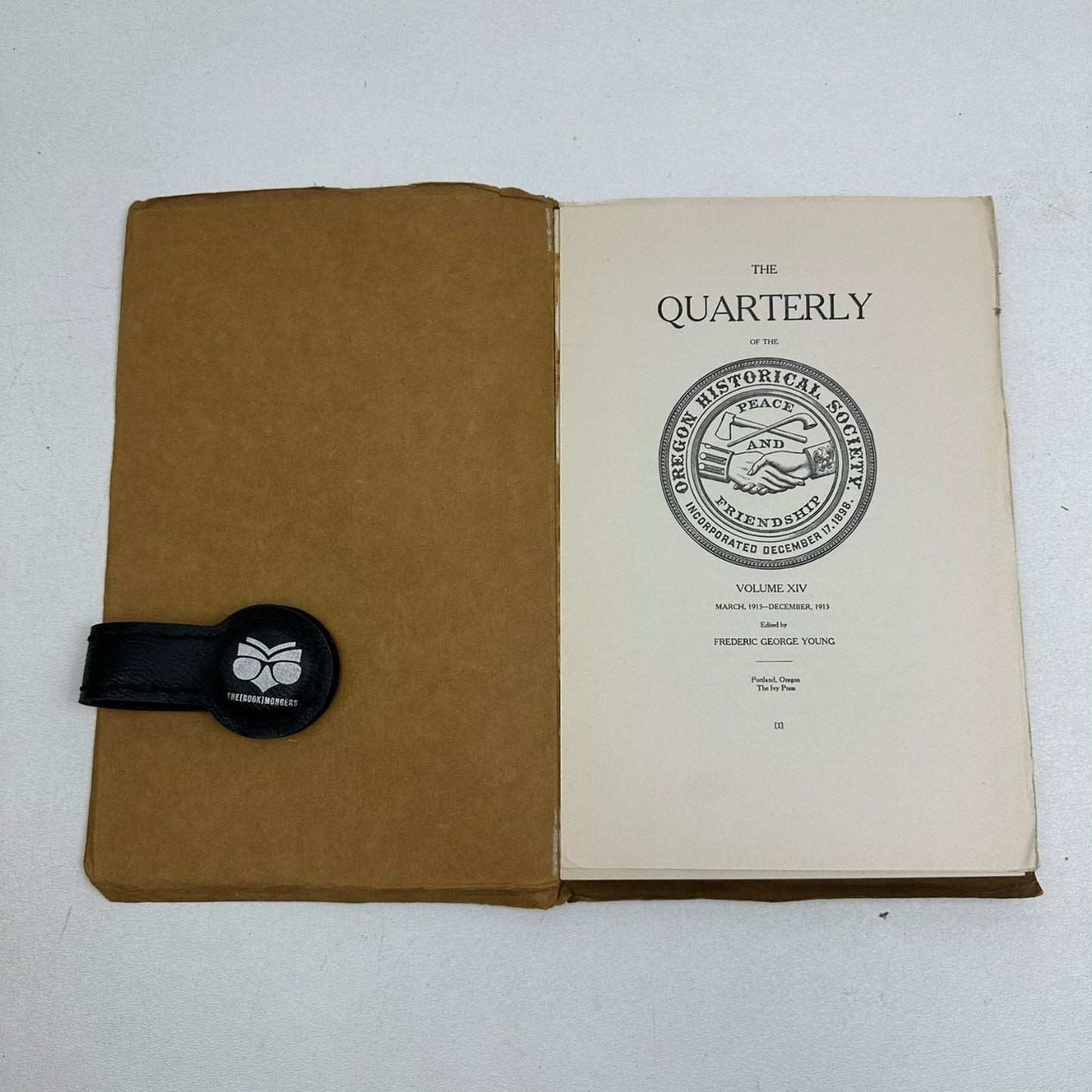 Oregon Historical Society Quarterly Journal 1910-1916 PNW History 28 Periodicals
