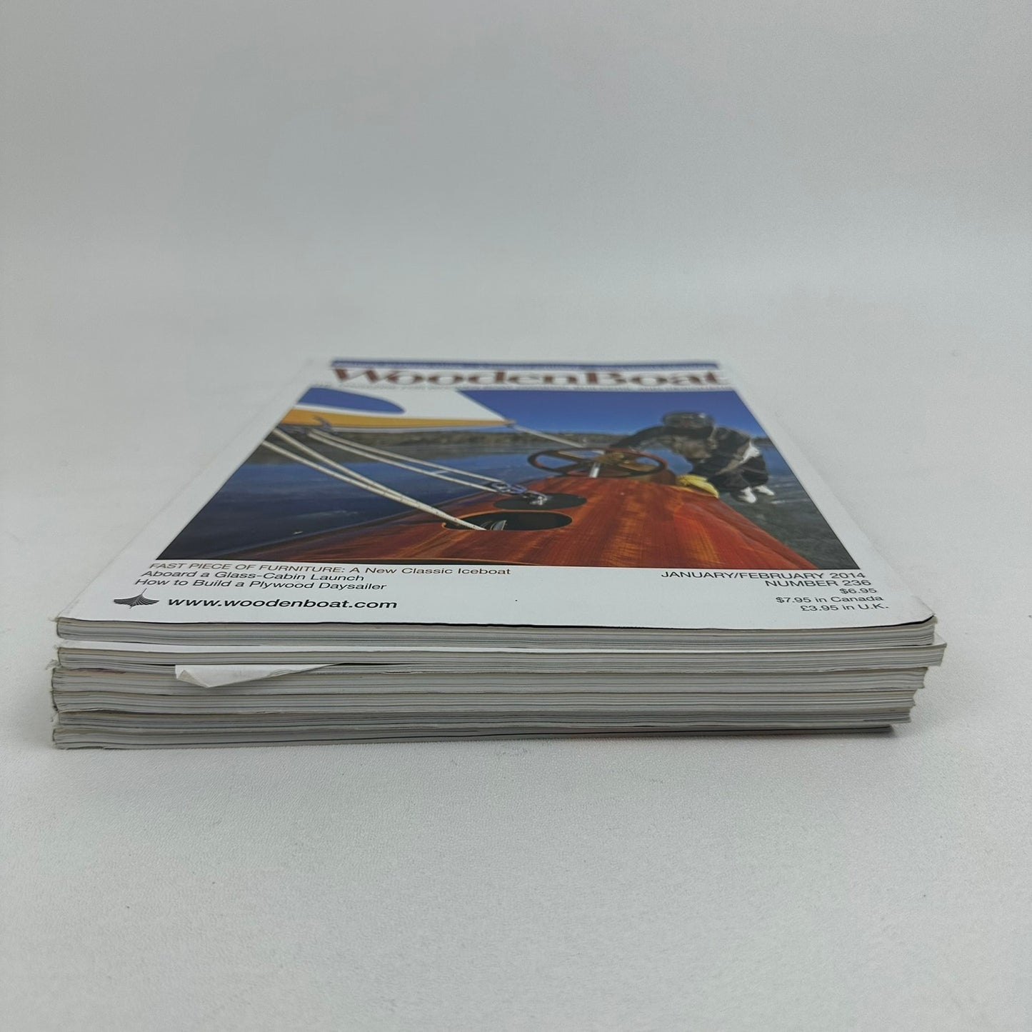 WoodenBoat Magazine 6 Issues 2014 Complete Year Nautical Boating Sailing Hobbies
