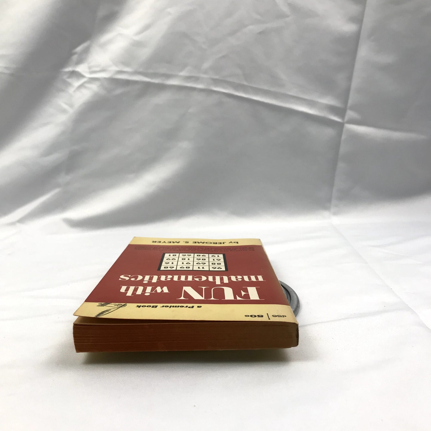 Fun With Mathematics Paperback Book by Jerome S. Meyer Puzzles Games Tricks 1963