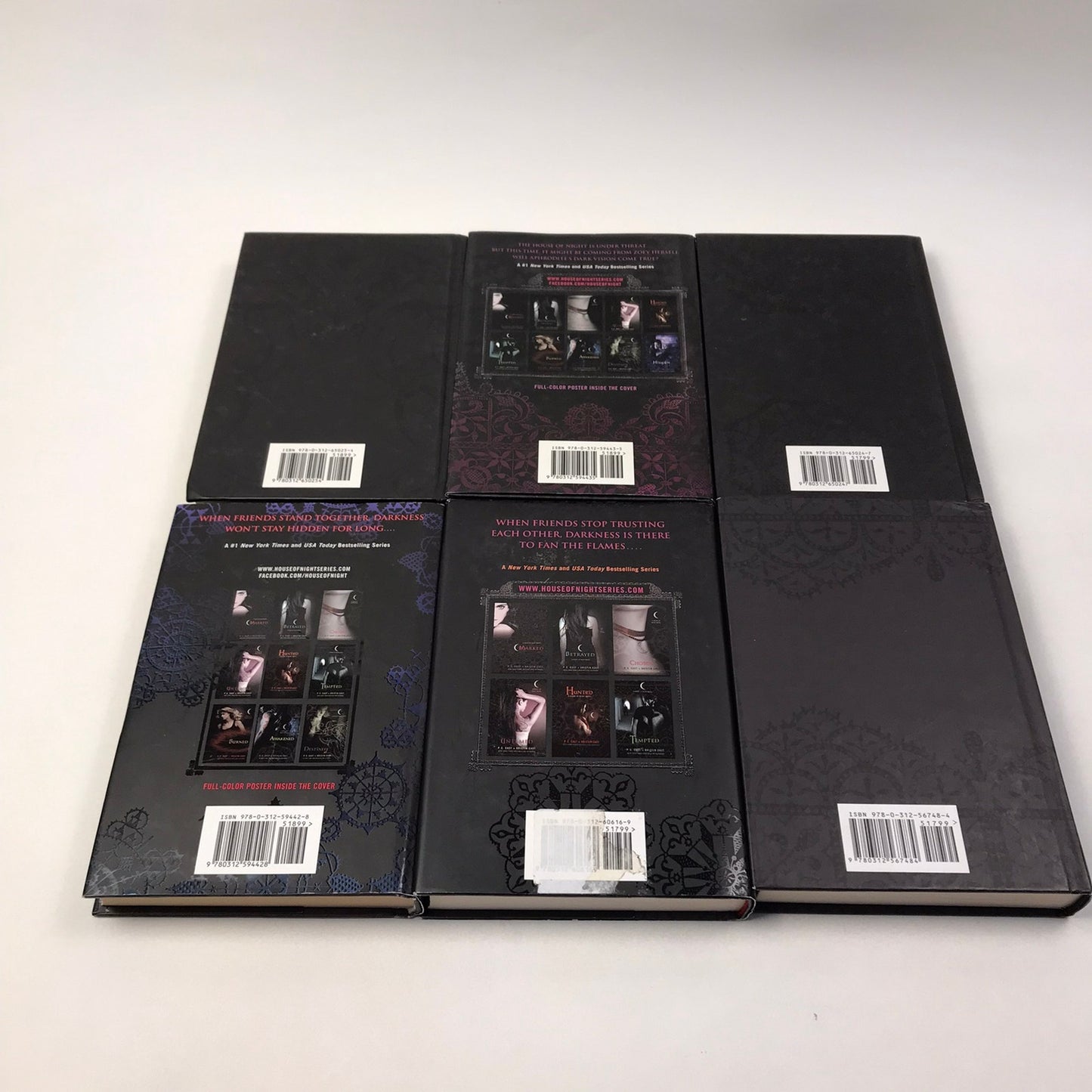 House of Night Series P C and Kristin Cast Lot of 11 Supernatural Fantasy Novels