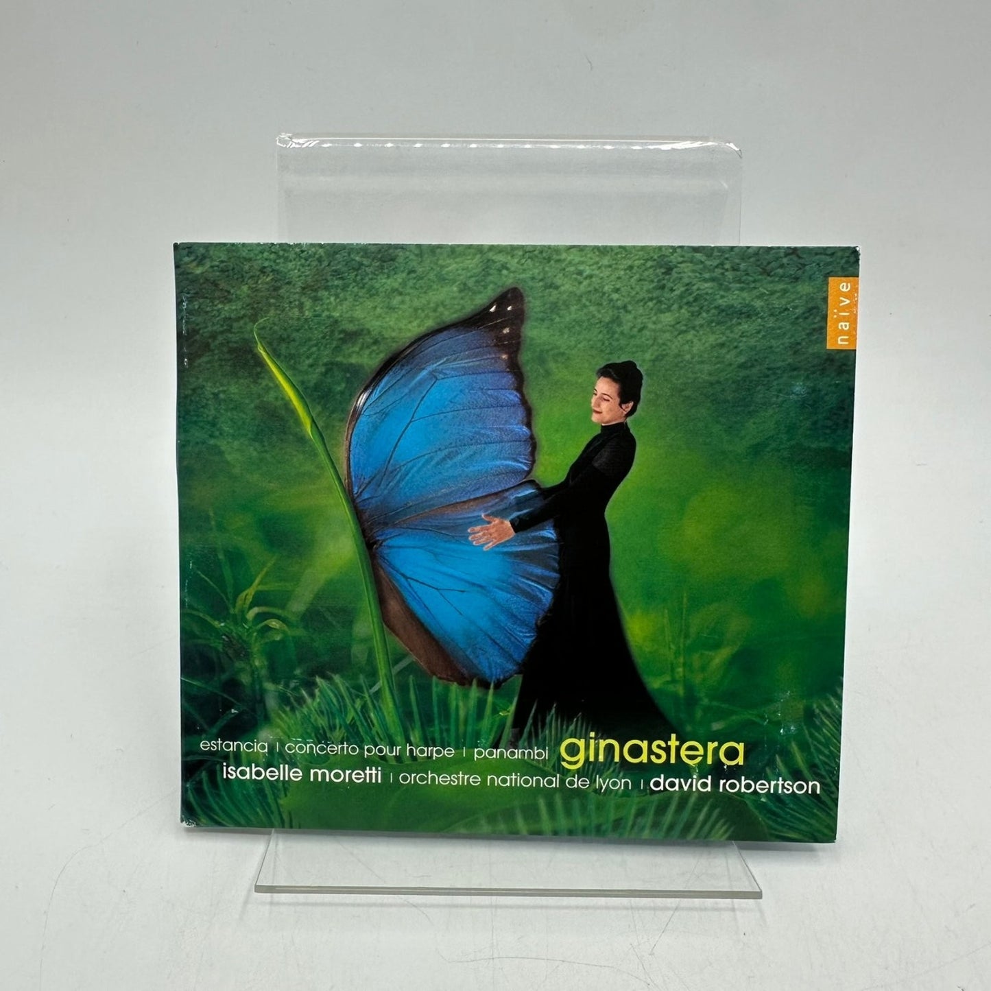 Ginastera – Estancia / Harp Concerto CD 2000 Classical Naïve Isabelle Moretti