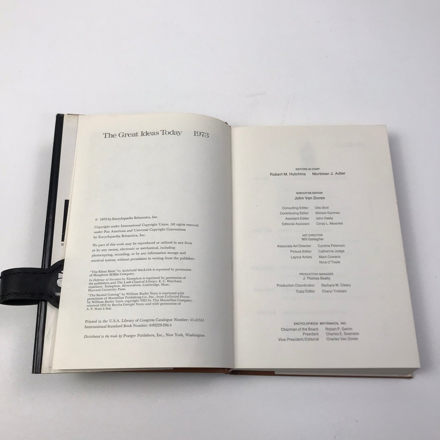 The Great Ideas Today 10 Volumes 1963 to 1973 Science Literature Politics Essays