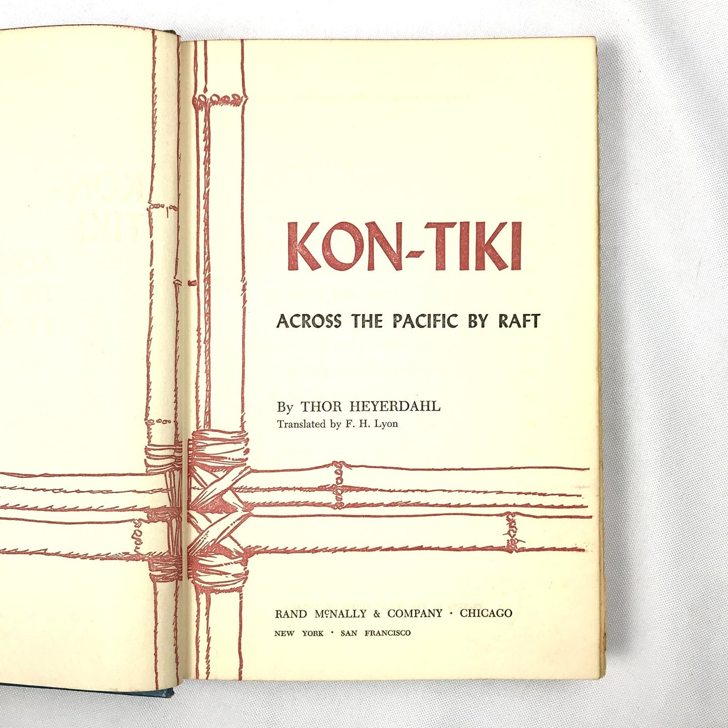 Kon Tiki Across The Pacific by Raft Thor Heyerdahl Biography Travel Adventure
