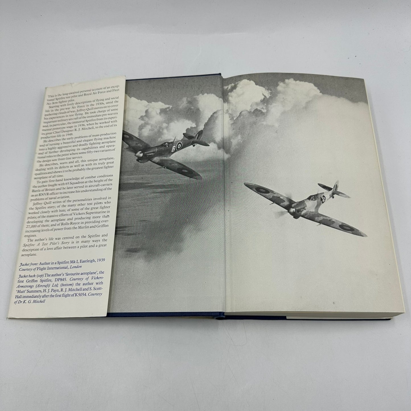 Spitfire Test Pilots Story Jeffrey Quill World War II Biography Military History