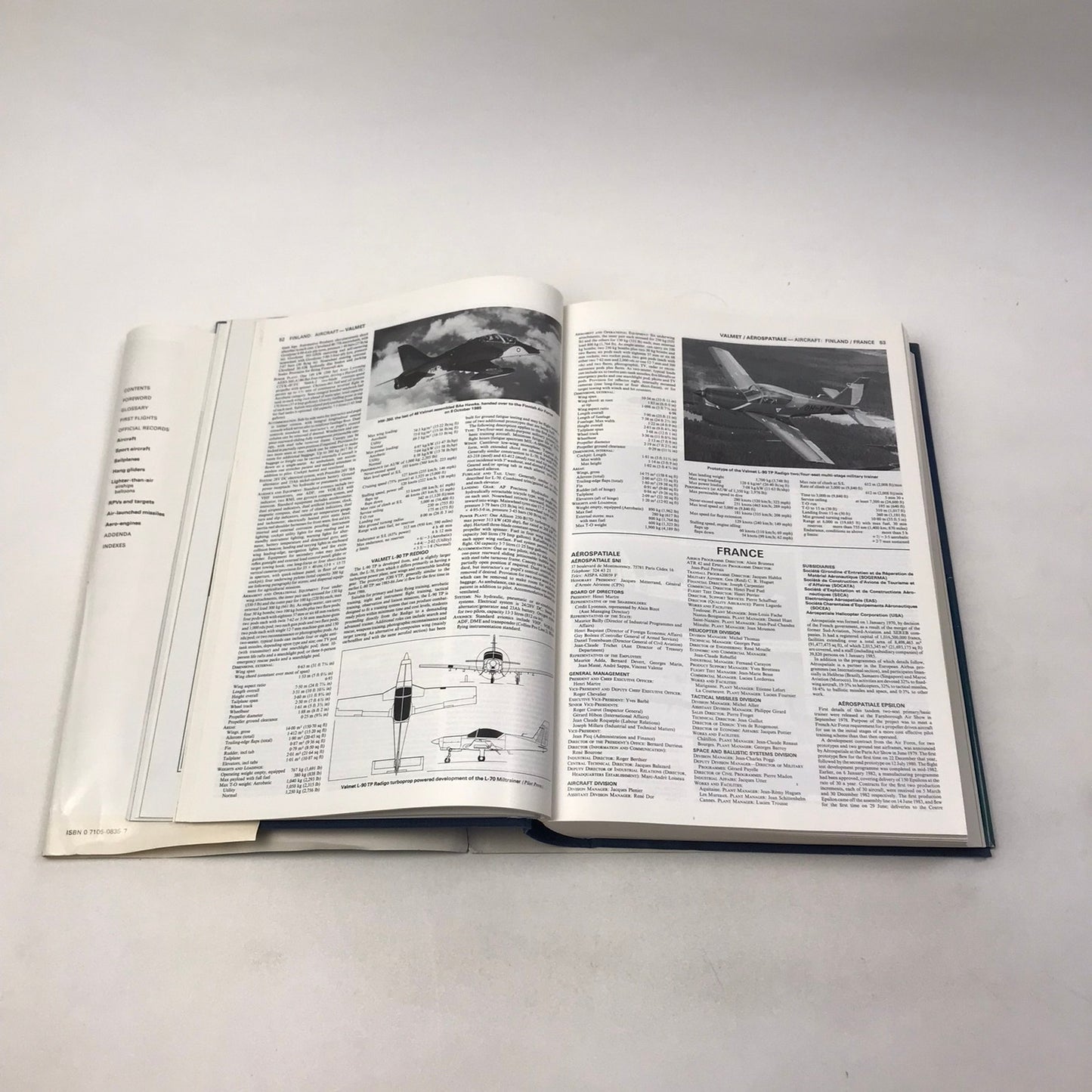 Janes All The Worlds Aircraft 1945-6 and 1985-86 Aviation Military History War