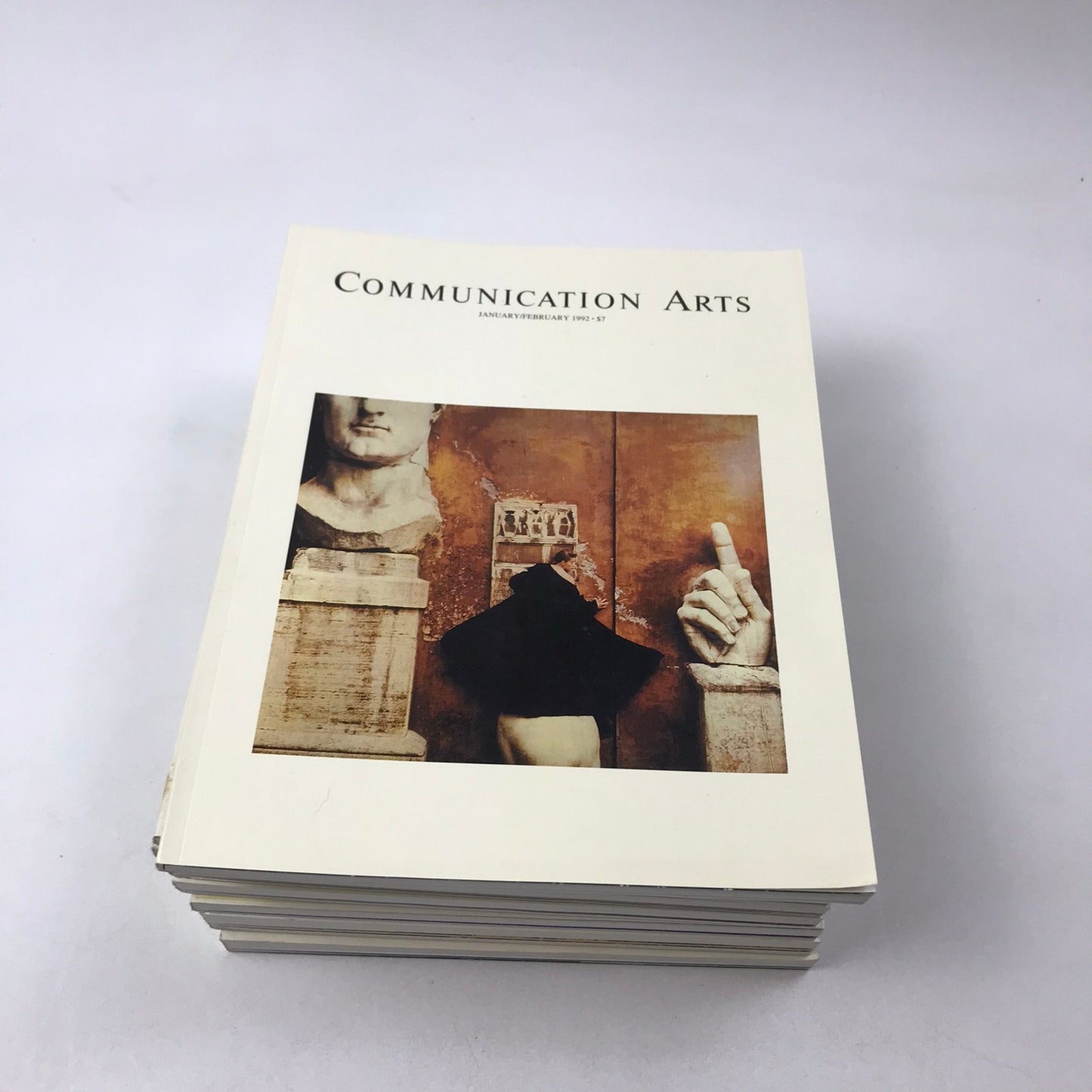 Communication Arts Magazine Complete 1992 Set of 8 Issues Visual Art Photography