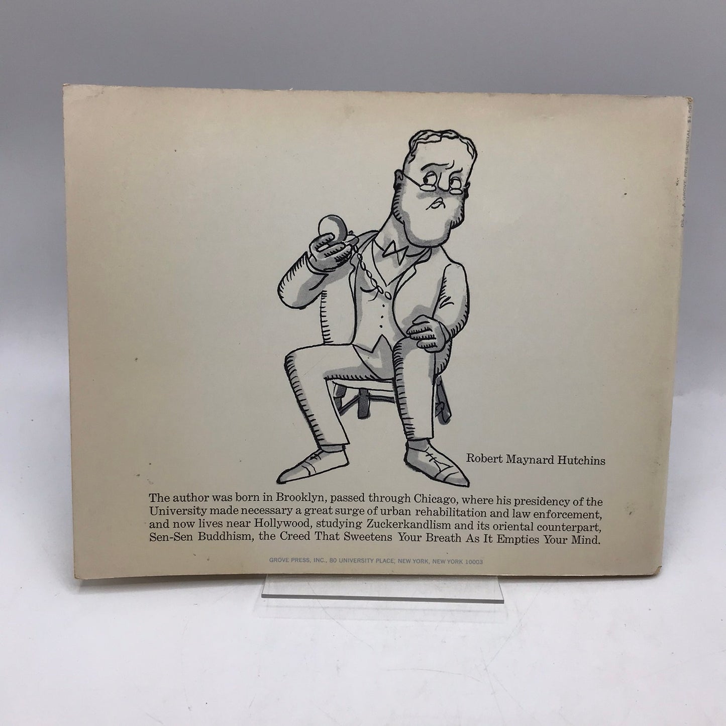 Zuckerkandl Robert Maynard Hutchins Satire Philosophy Fairy Tales Freud Parody