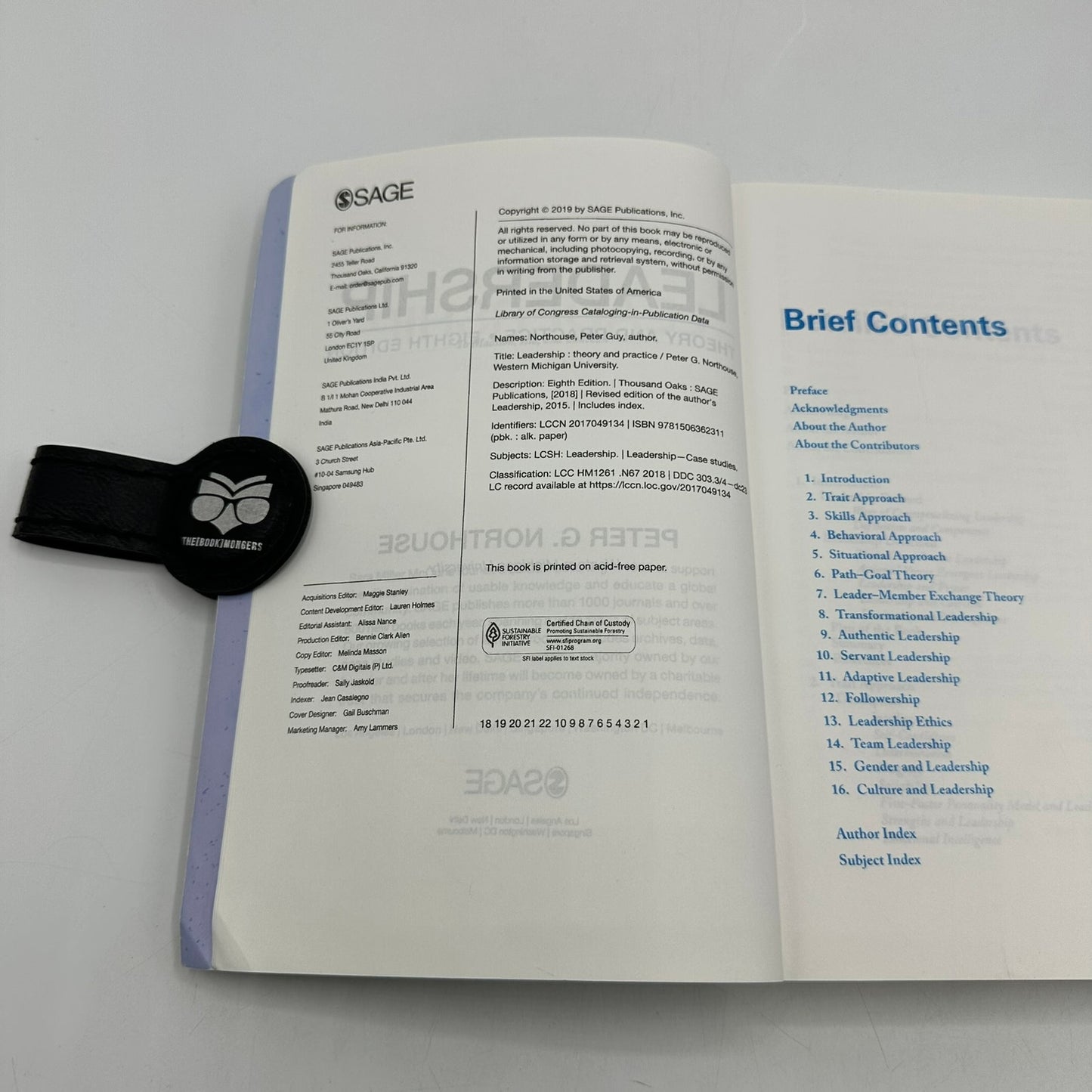 Leadership Theory and Practice Peter Northouse 8th Edition Management Reference