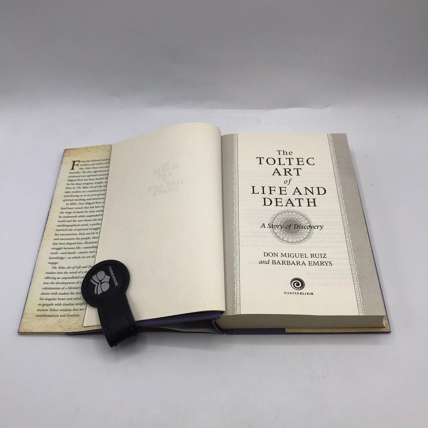 The Toltec Art of Life and Death Don Miguel Ruiz Barbara Emrys SIGNED Philosophy