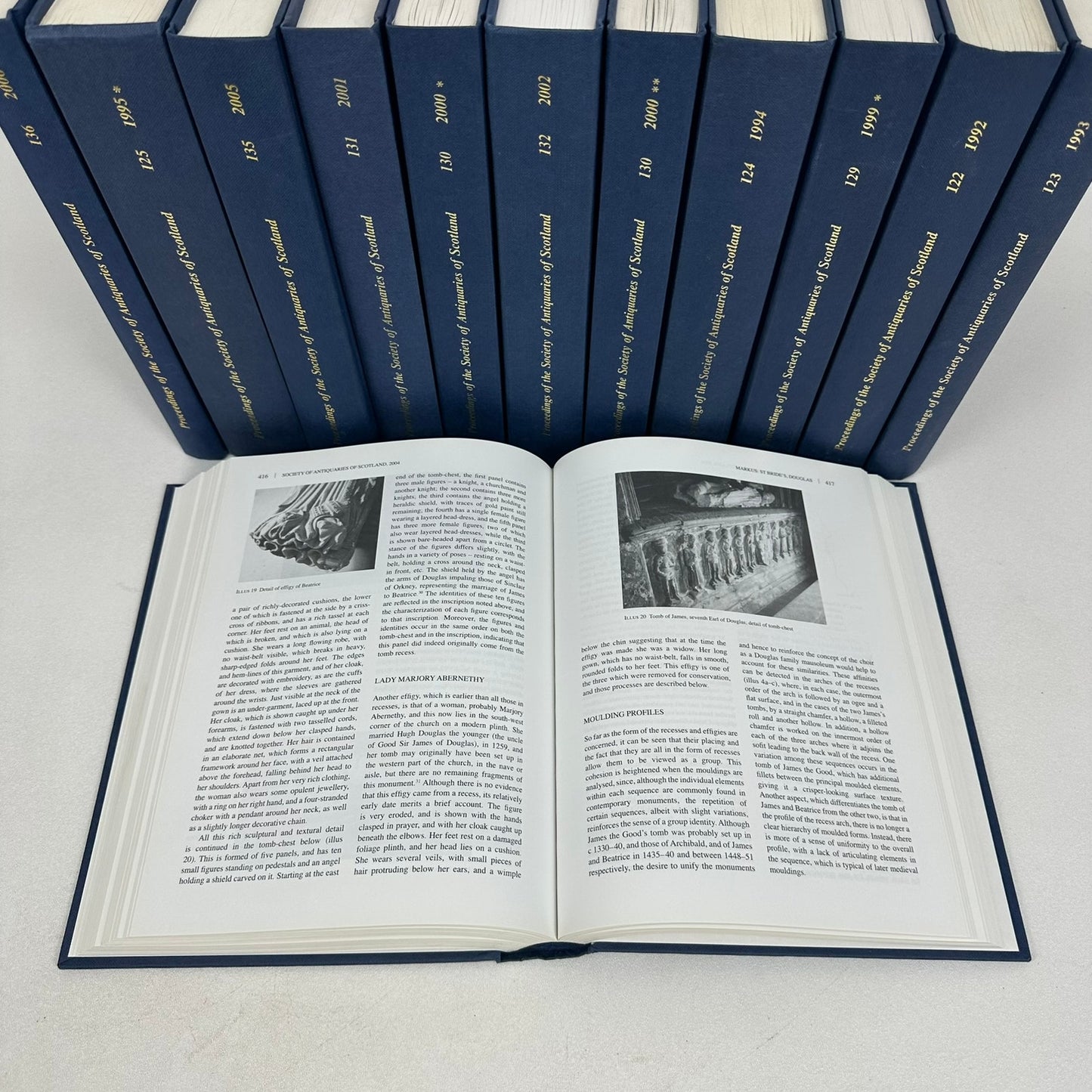 Proceedings of the Society of Antiquaries of Scotland 12 Volumes History Culture