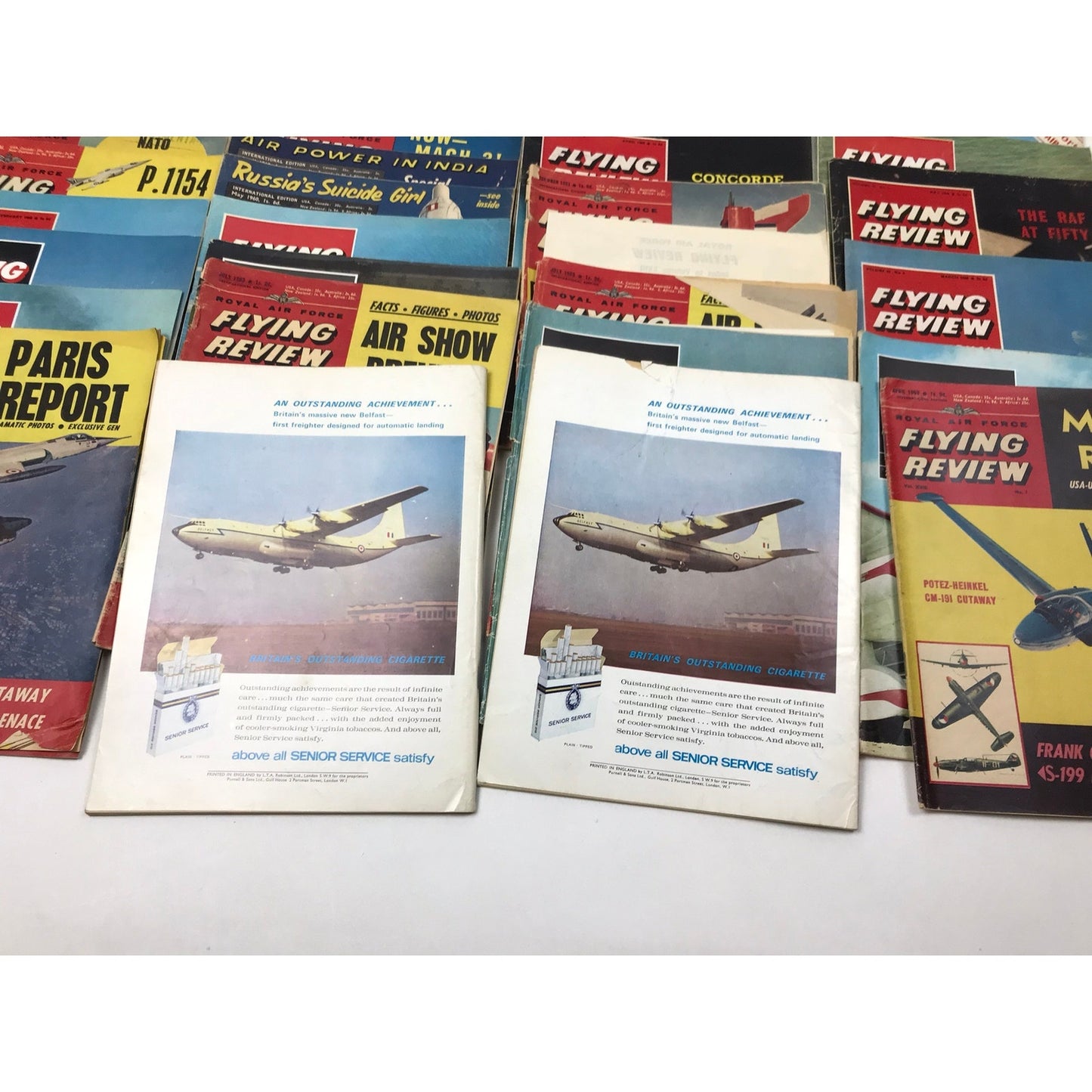Royal Air Force Review Magazine Lot of 29 Military Aircraft Aviation History