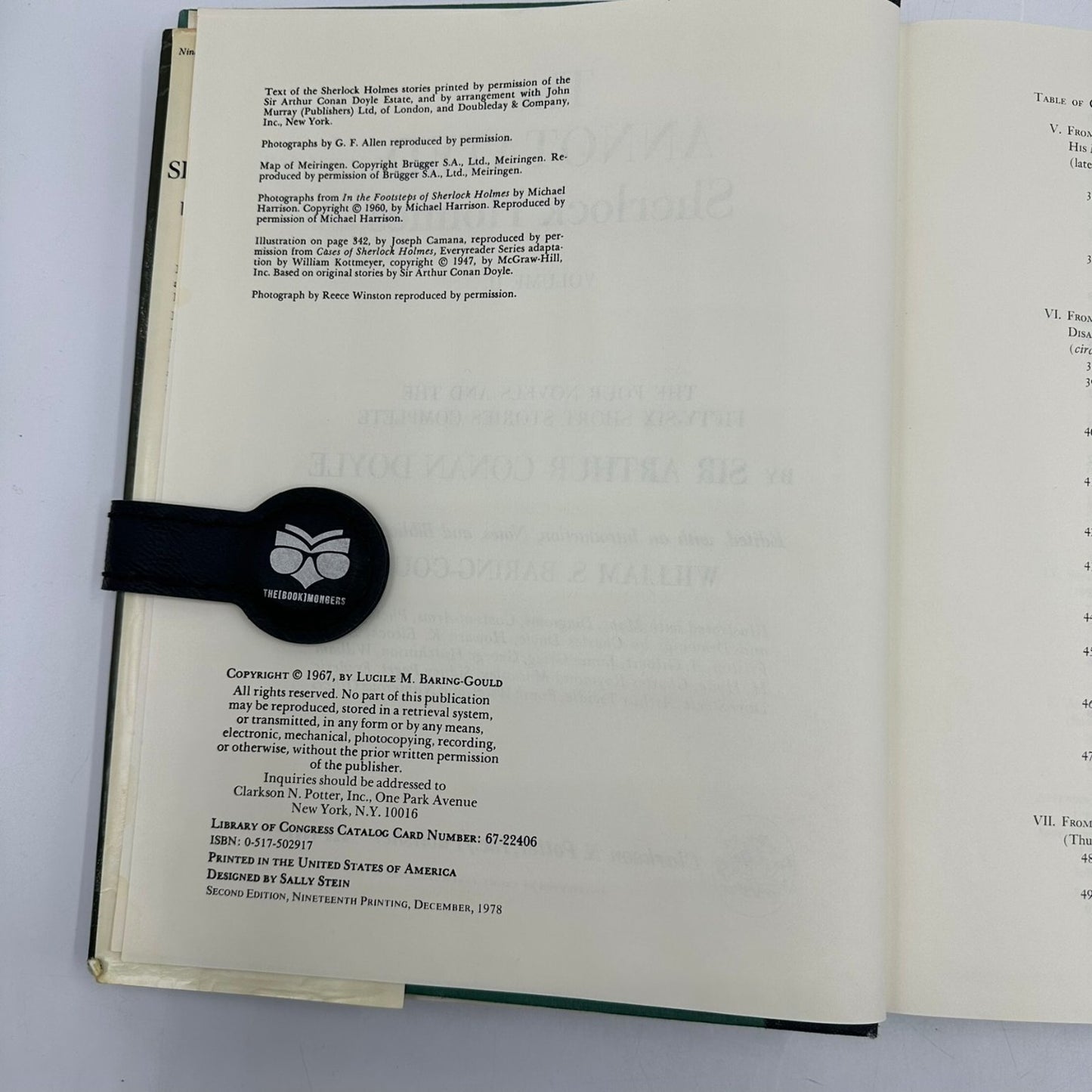 The Annotated Sherlock Holmes Sir Arthur Conan Doyle Vol 1 & 2 1967 Clarkson