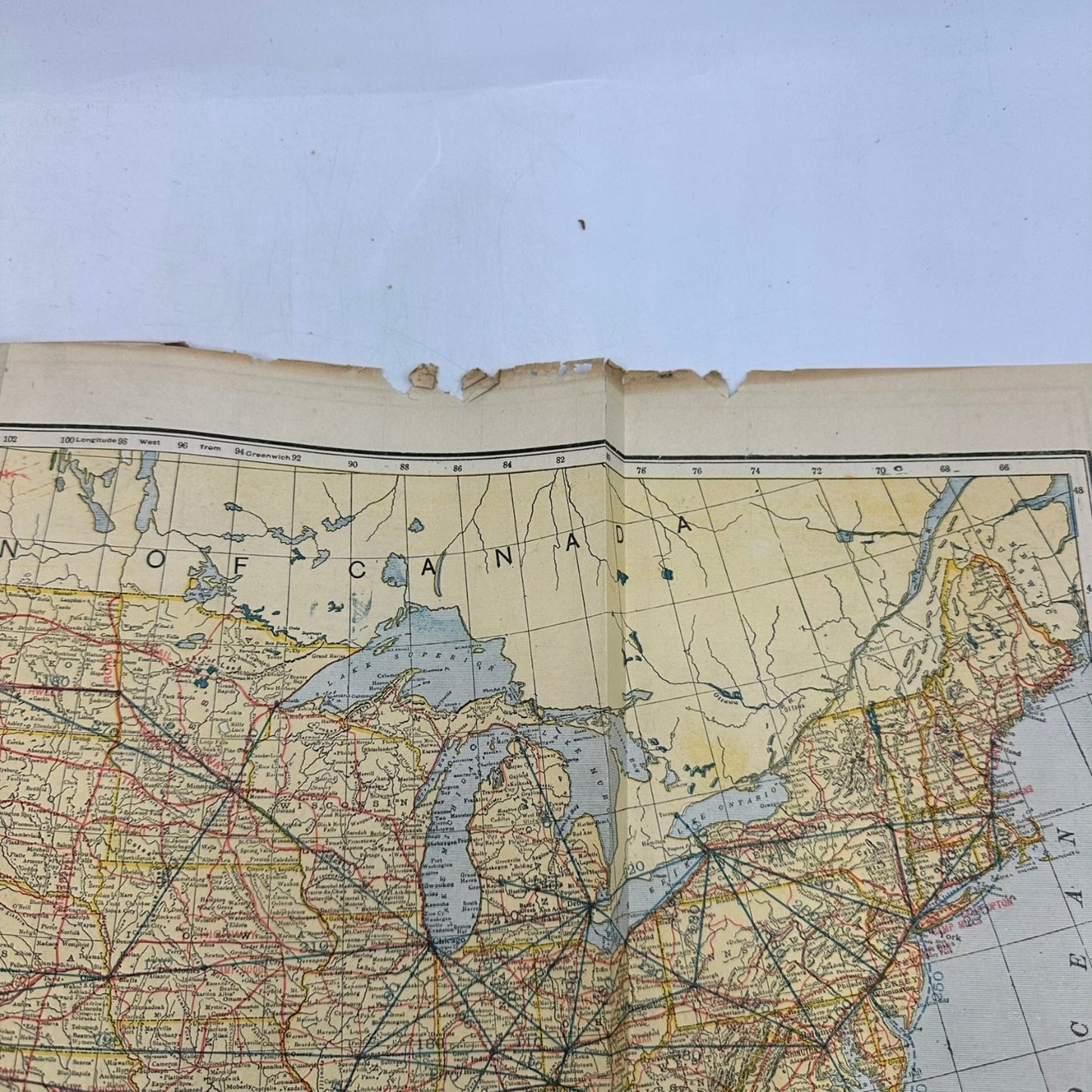 The New World Atlas and Gazetteer 1922 Edition Illustrated P.F. Collier