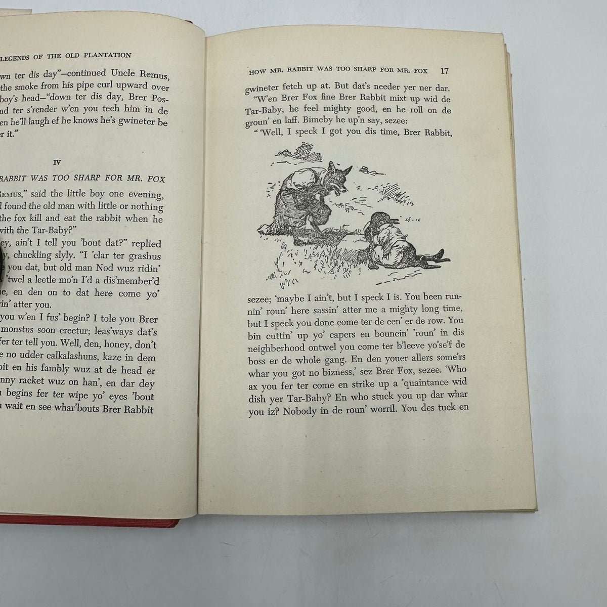 Uncle Remus His Songs & Sayings Joel Chandler Harris 1921 Thrushwood Illustrated