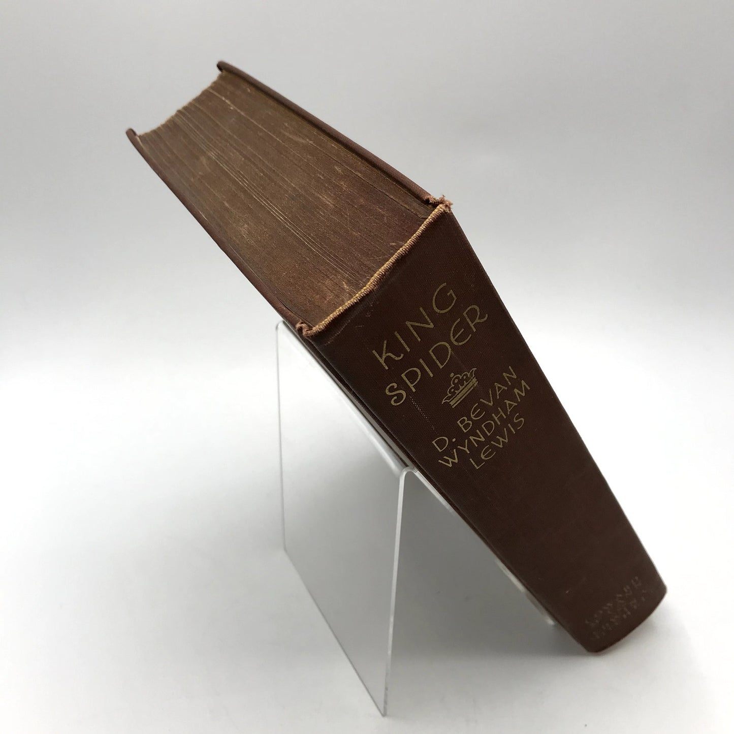 King Spider Illustrated Hardcover Book by D.B. Wyndham Lewis 1929 First Edition