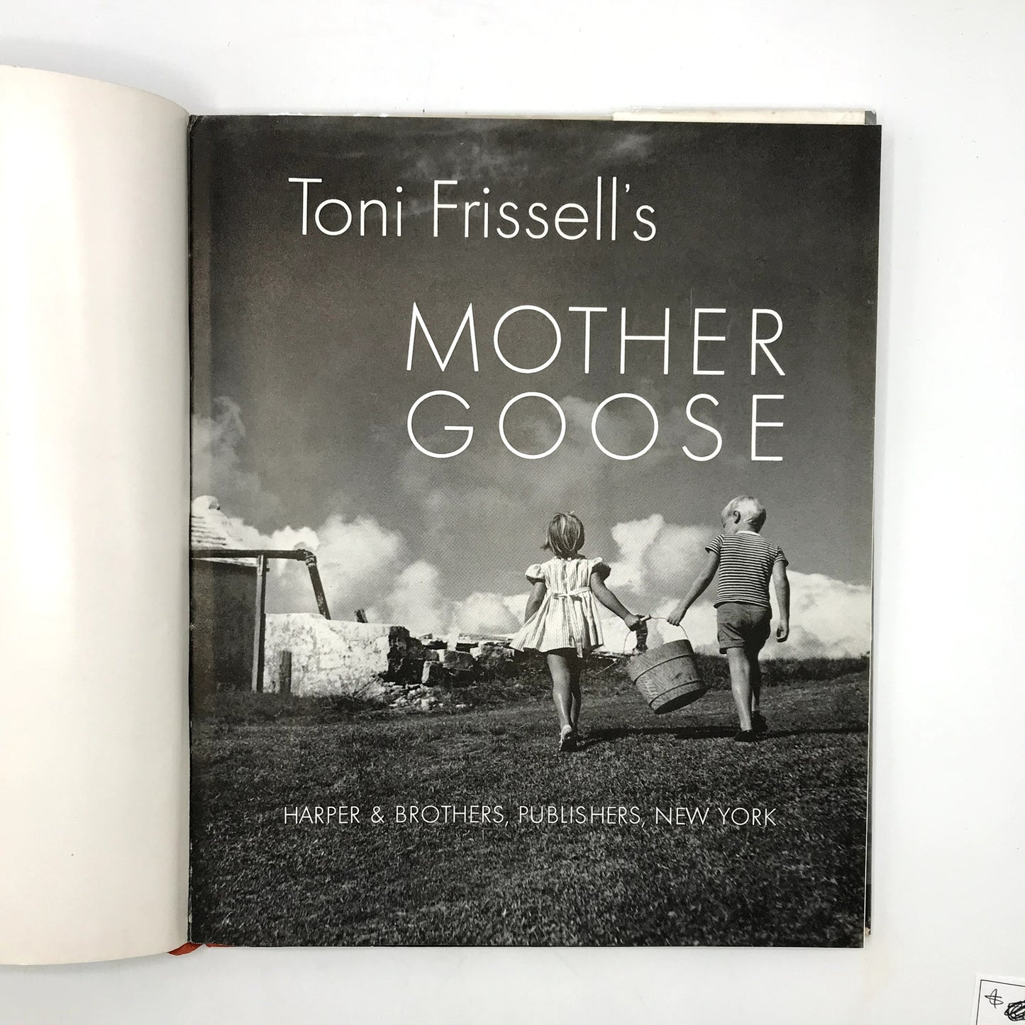 Mother Goose Rare Illustrated Hardcover Book by Toni Frissell First Edition 1948