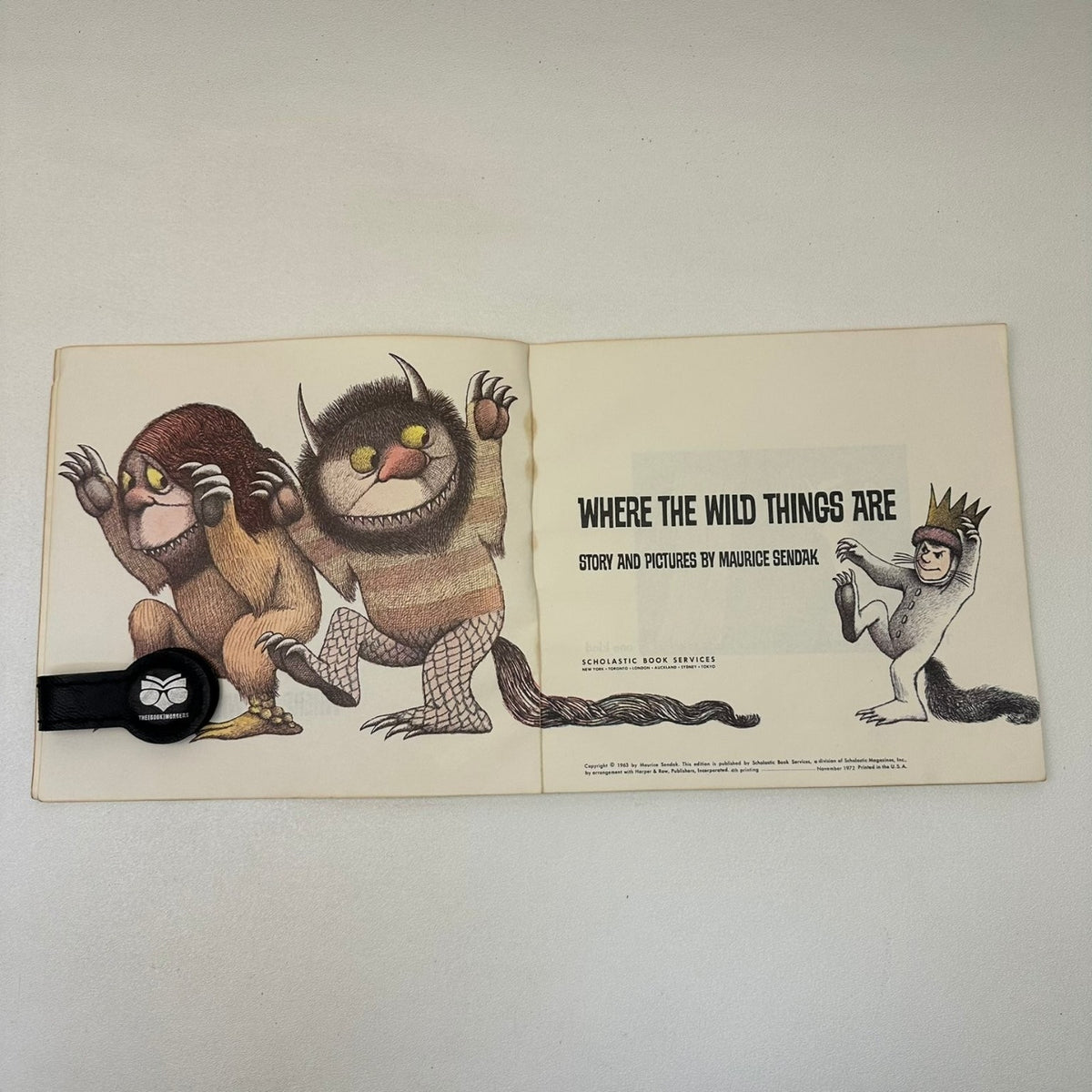 Where The Wild Things Are Maurice Sendak 1963 Scholastic Children's Picture Book