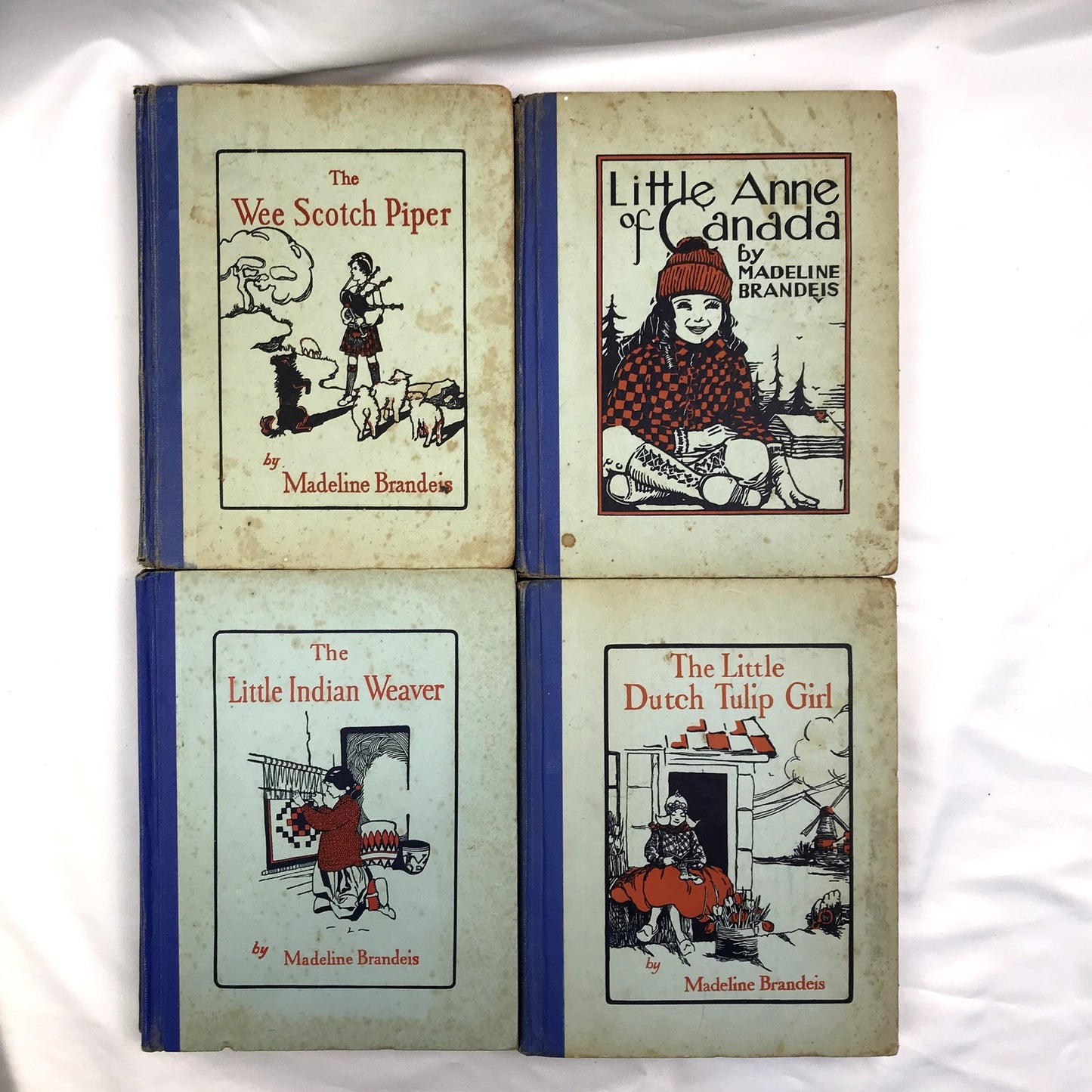 Madeline Brandeis Children’s Books Lot of 10 Vintage Hardcovers 1920s & 1930s