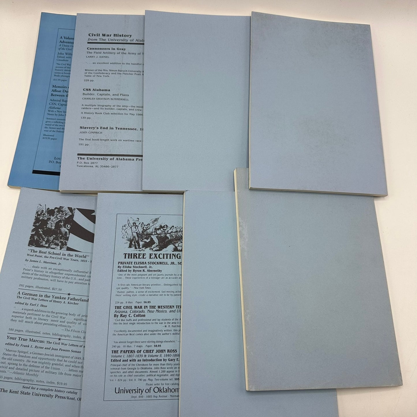 Civil War History Journal of the Middle Period Lot of 8 America Military Culture