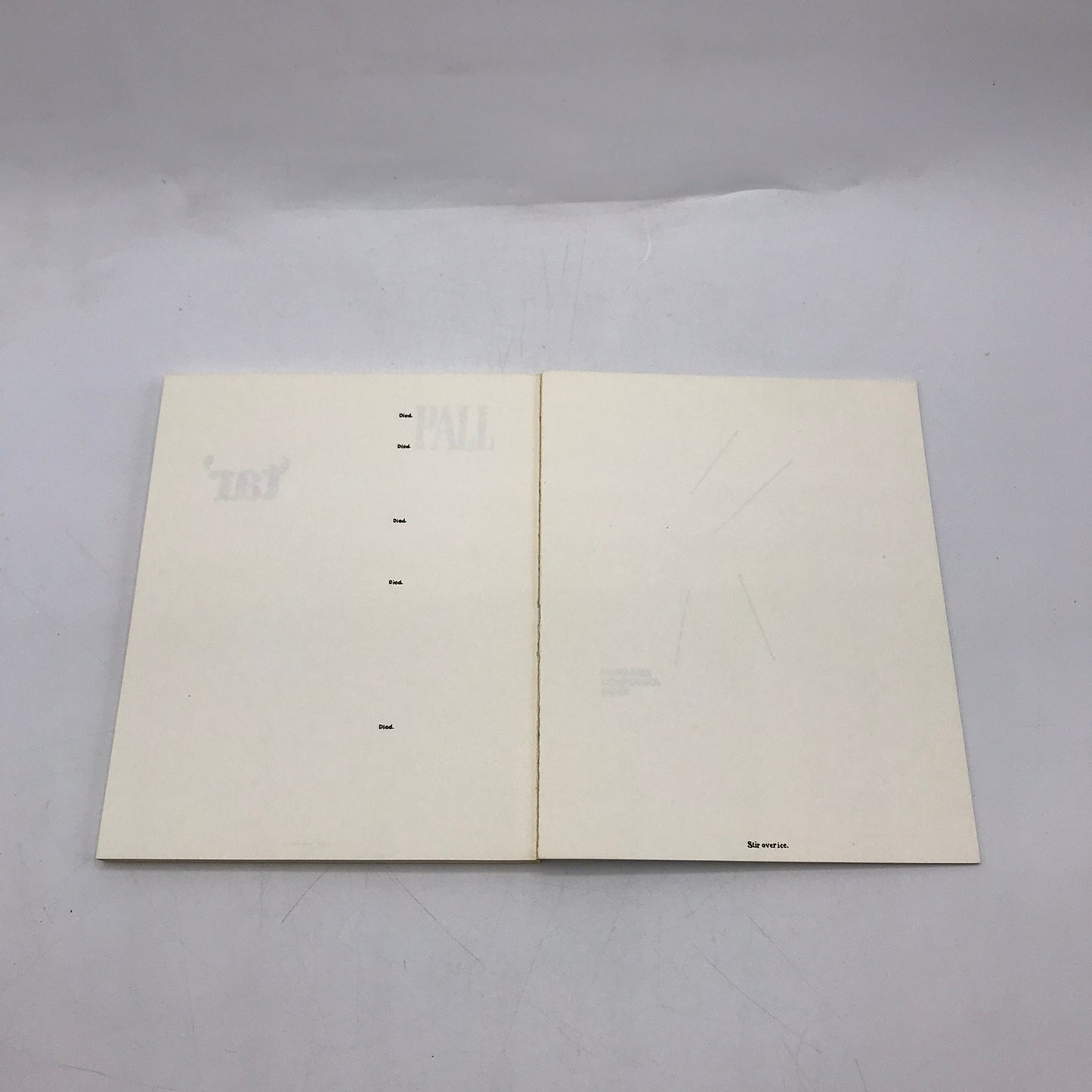 Time A Documentracings Thomas Ockerse Numbered Copy 0163 of 1000 Poetry Art