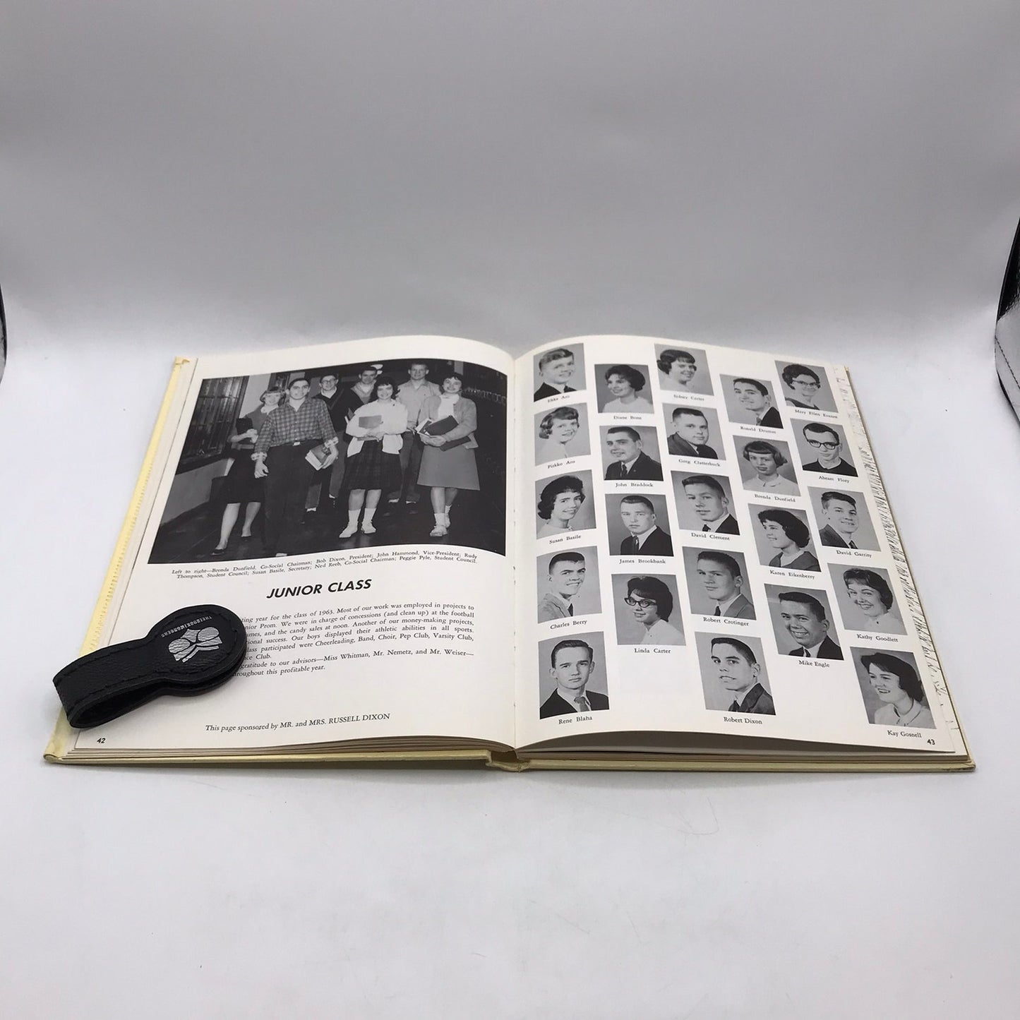 Blue And White 1962 Granville High School Ohio Yearbook Photography Memorabilia