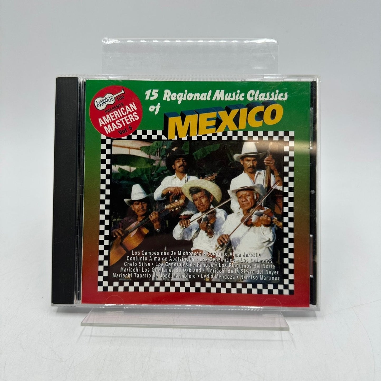 15 Regional Music Classics of Mexico CD Vol 6 Various Artists 1997 Arhoolie
