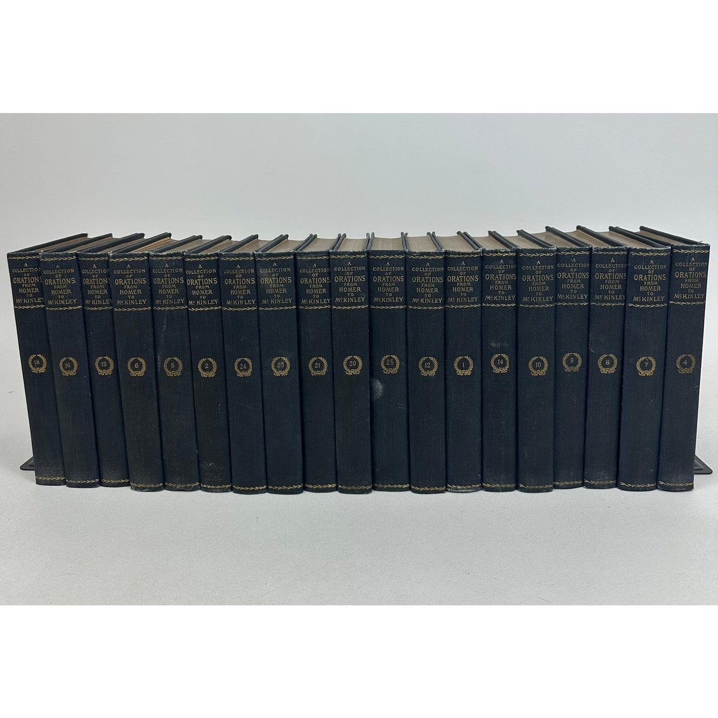 A Collection of Orations from Homer to McKinley 19 Volume Set History Literature