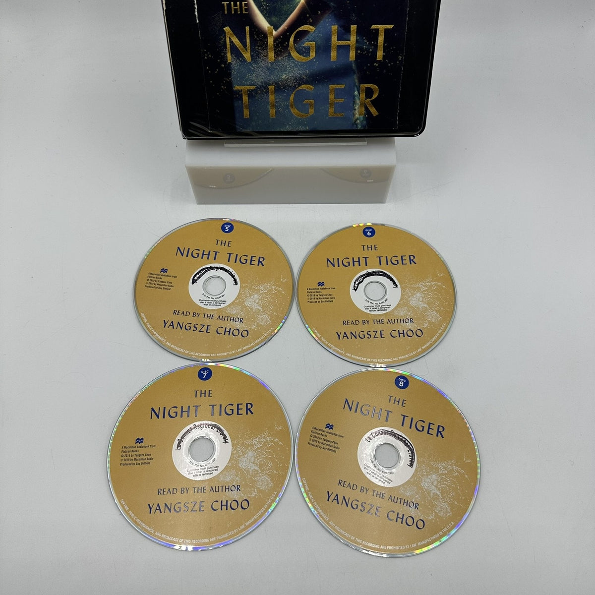 The Night Tiger by Yangsze Choo Audiobook 12 CD Set Unabridged Novel