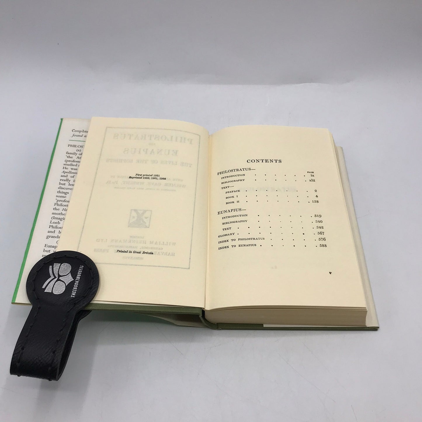 Philostratus and Eunapius The Lives of the Sophists Loeb Classical Library 1968