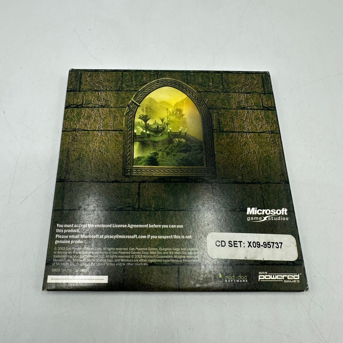 Dungeon Siege Legends of Aranna Microsoft Studio Action Role Playing Video Game