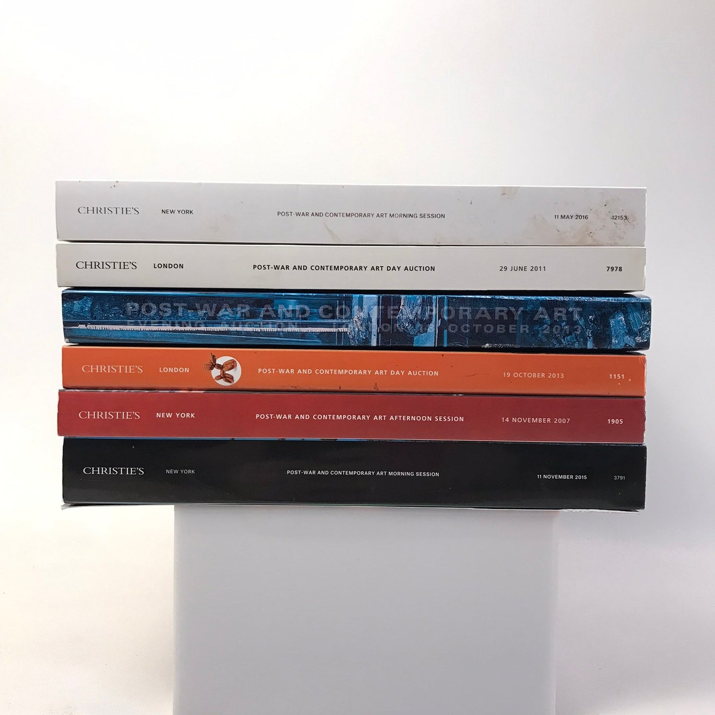 Christies Art Auction Catalogs Lot of 6 Warhol Mitchell Motherwell Contemporary