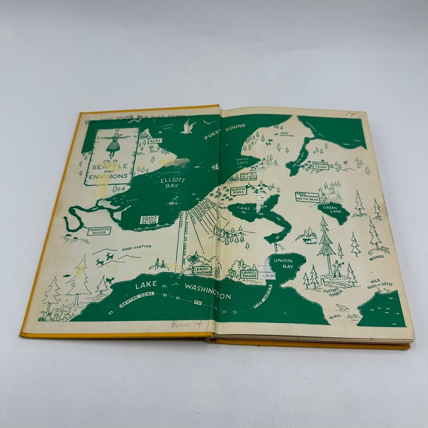 Pig-Tail Days in Old Seattle Sophie Frye Bass 1937 Illustrated Pacific Northwest