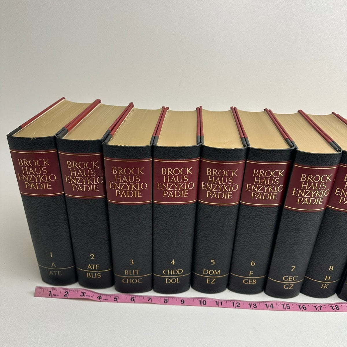 Brockhaus Enzyklopädie 19th Edition Complete 23 Volume Set German Hardcovers