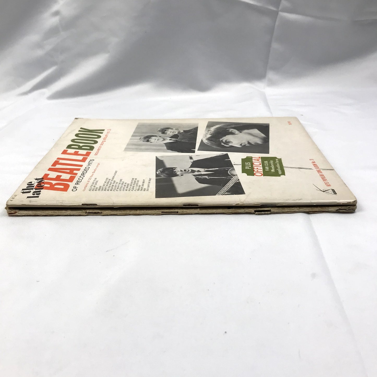 The Latest Beatle Souvenir Book & Beatles '65 Sheet Music Capitol Records