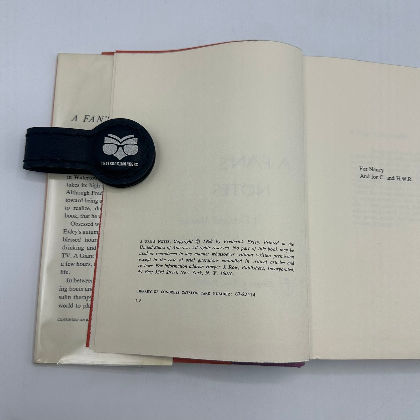 A Fans Notes Fictional Memoir Frederick Exley Sports Football Novel Biographical