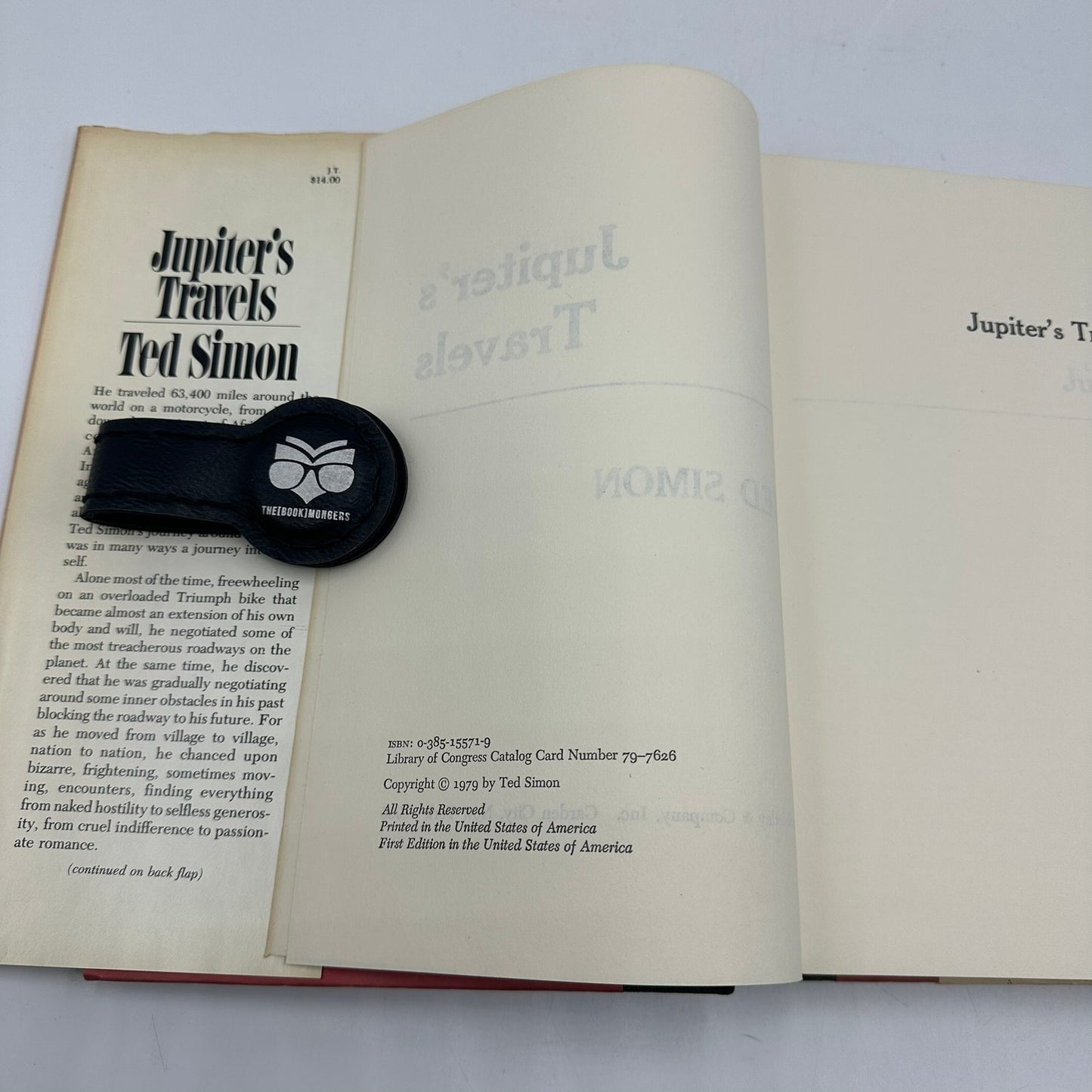 Jupiter's Travels Ted Simon 1st Edition Travel Literature Biography Adventure