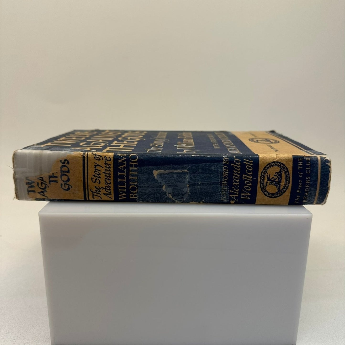 Twelve Against The Gods Bolitho 1941 Readers Club Special Edition Biography