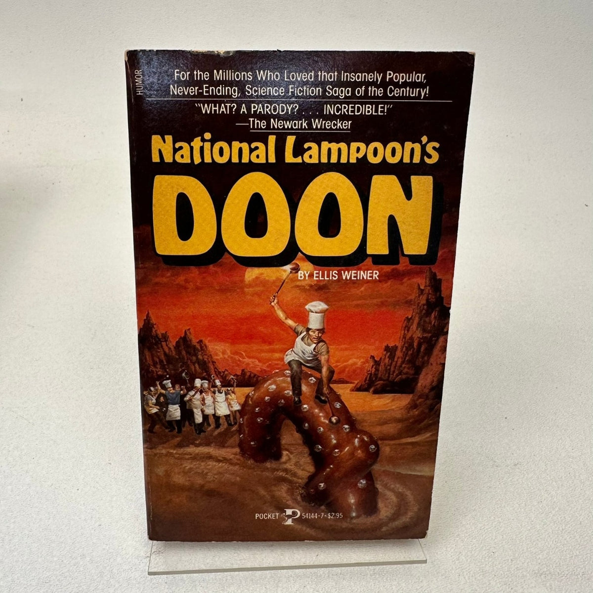National Lampoon's Doon Ellis Weiner 1984 First Printing Parody Sci-Fi Pocket