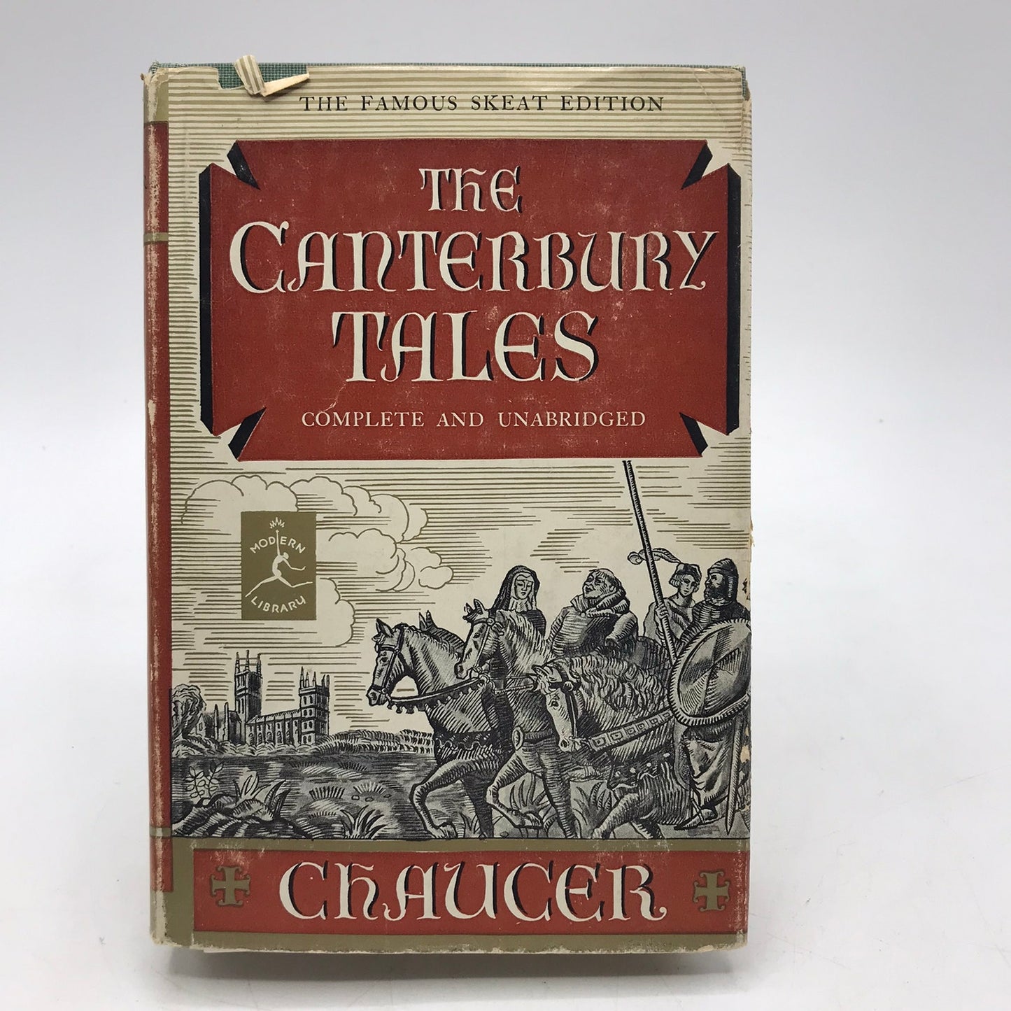 The Canterbury Tales Geoffrey Chaucer Skeat Edition Medieval Short Stories Poems