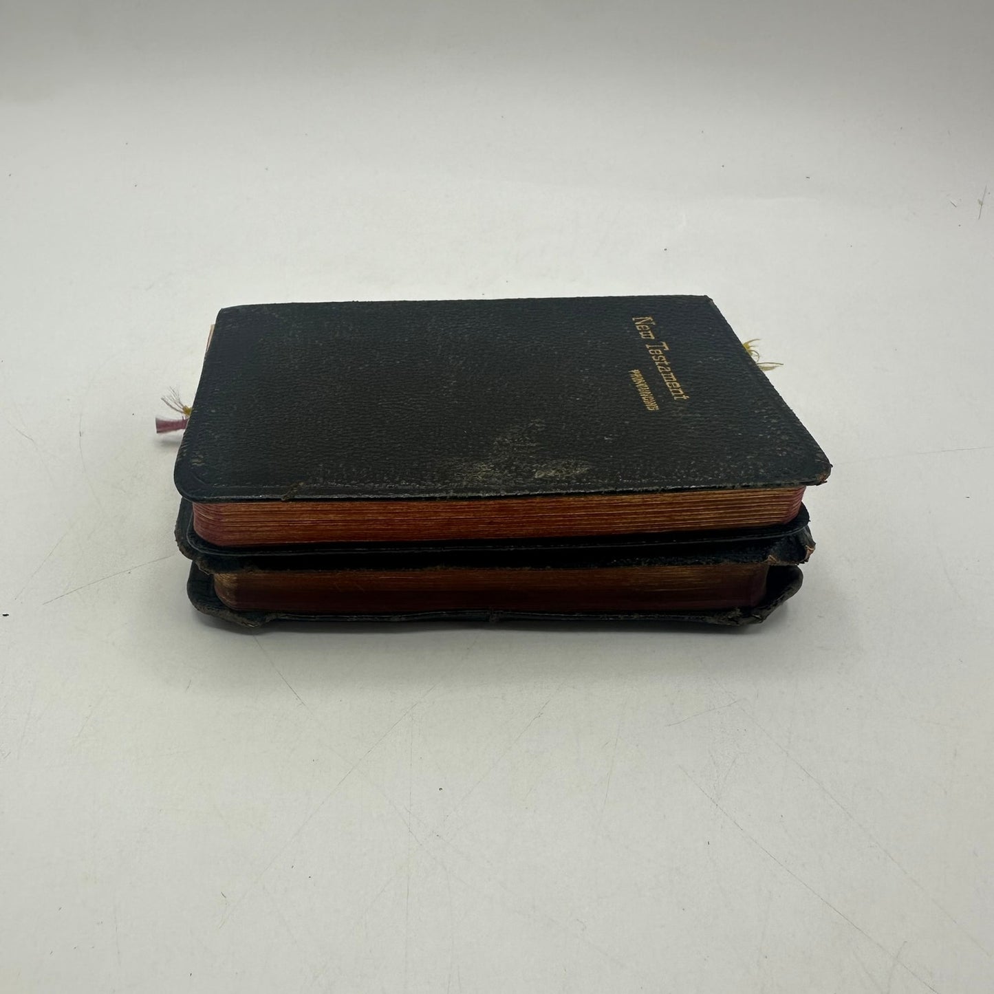 New Testament Pronouncing Paragraphed Lot of 2 Vest Pocket Christian Bible Study