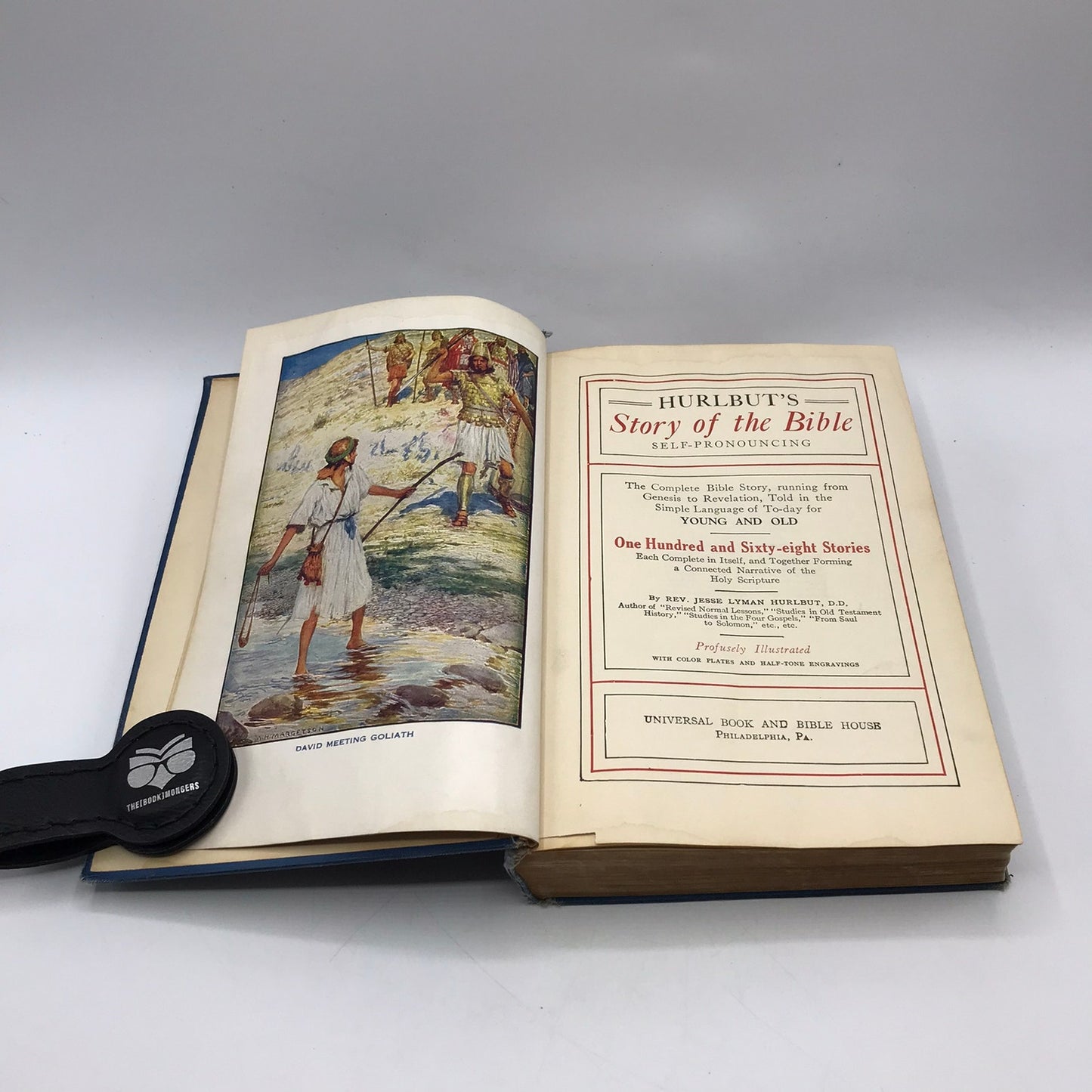 Hurlbuts Story of the Bible for Young and Old Self Pronouncing Jesse Lyman Faith