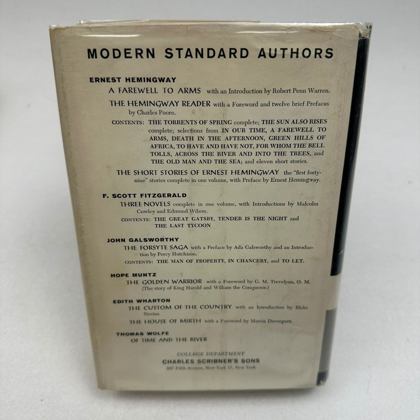 Of Time and the River Thomas Wolfe 1935 Book Club Edition Modern Standard