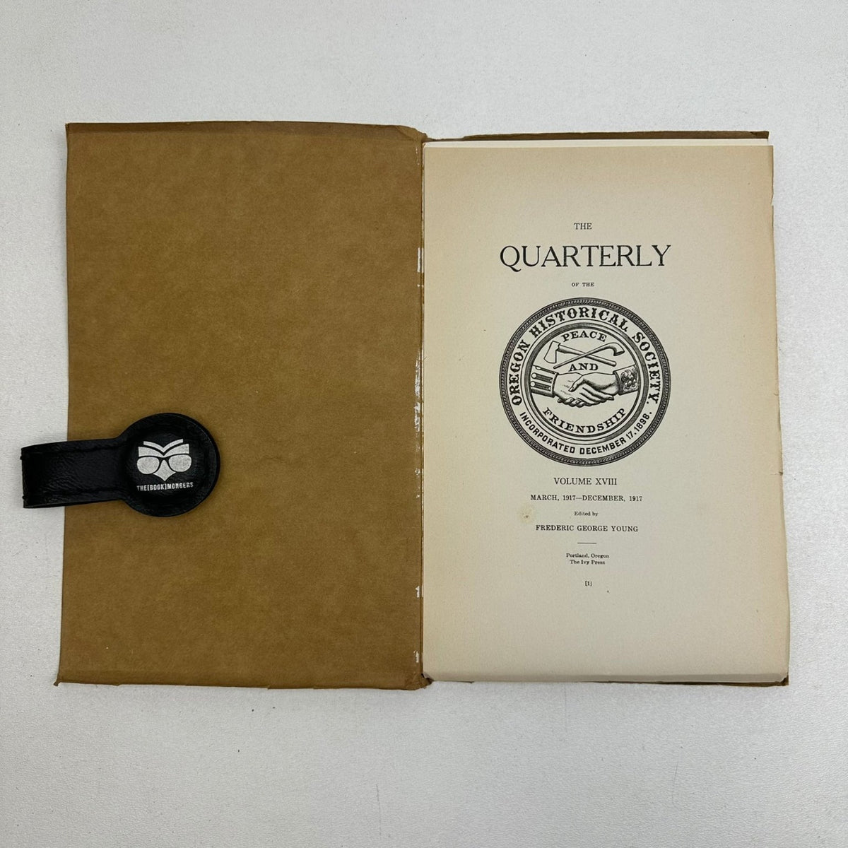 Oregon Historical Society Quarterly 1917-1924 PNW History Journals 32 Volumes