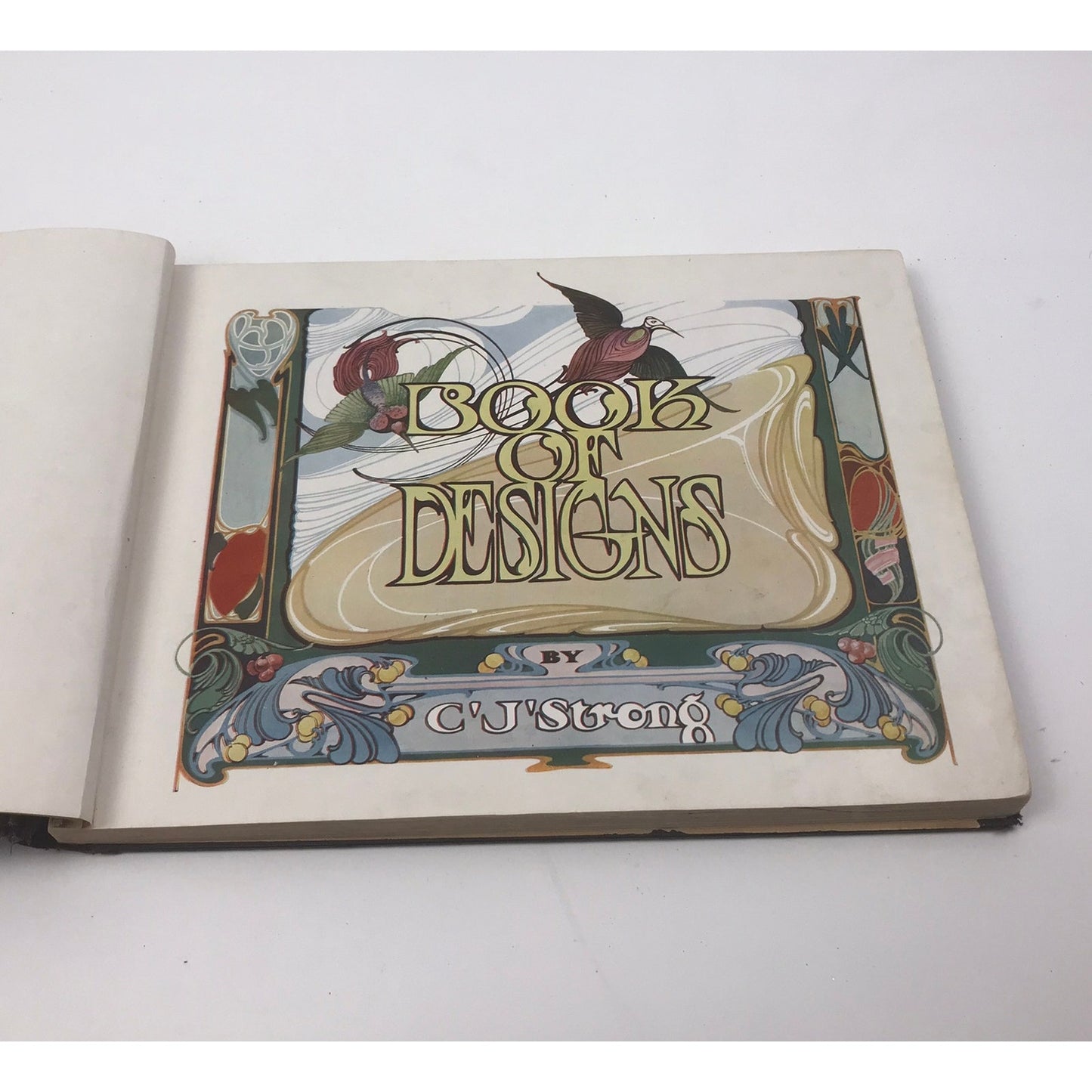 Strong's Book of Designs: A Masterpiece by a Master Illustrated Hardcover 1917