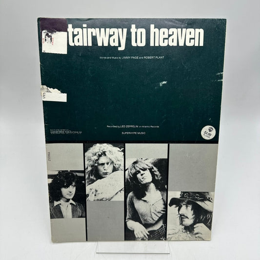 Stairway to Heaven Sheet Music Jimmy Page Robert Plant 1973 Warner Bros.