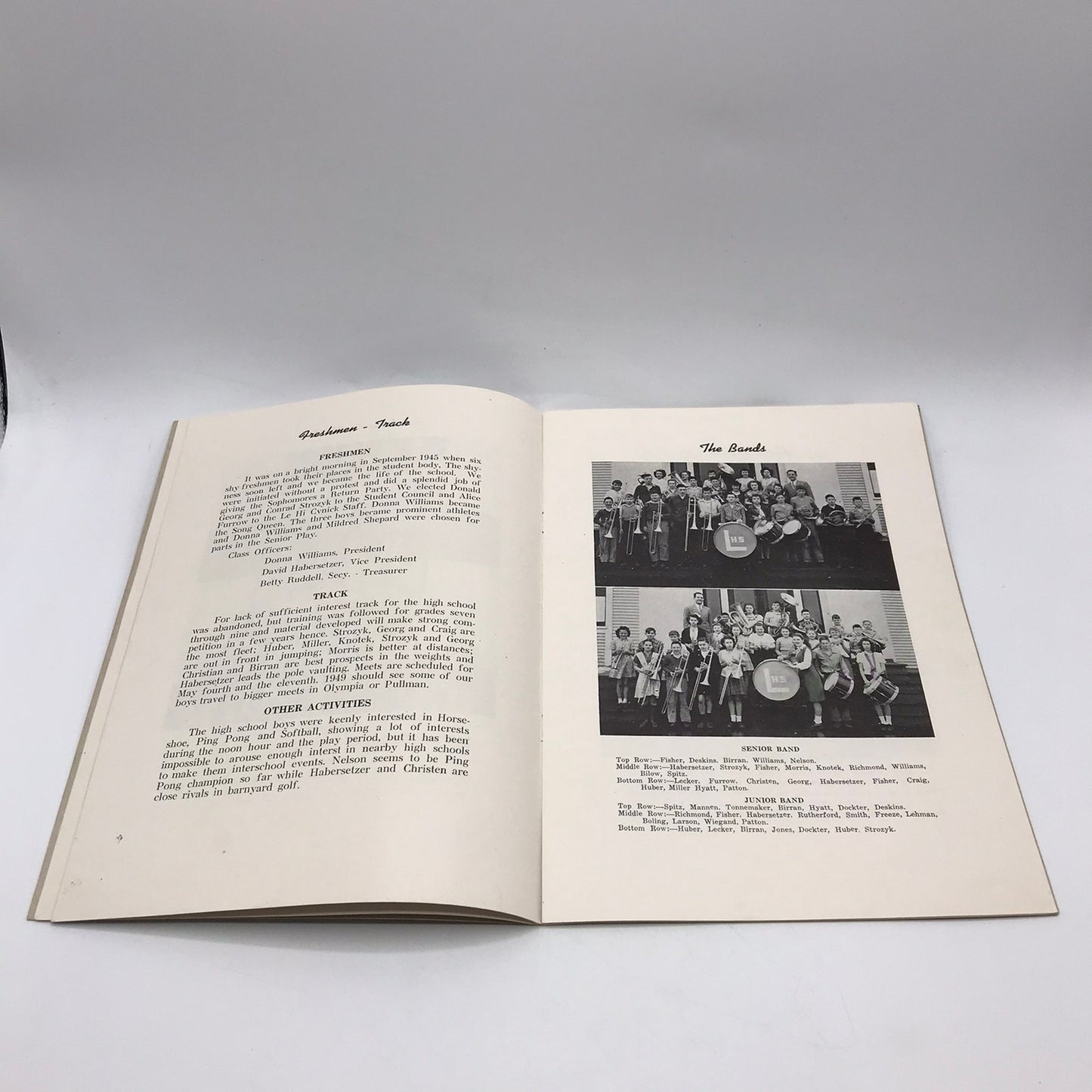 Le Fran Log 1946 Lebam High School Yearbook Washington Photography Memorabilia