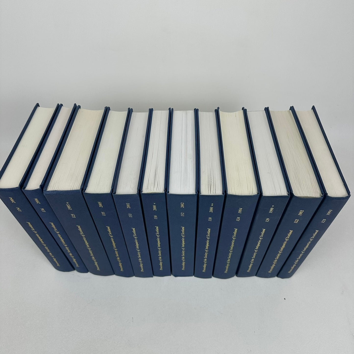 Proceedings of the Society of Antiquaries of Scotland 12 Volumes History Culture